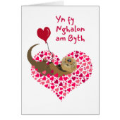 Otter St. Dwynwen's Day Yn fy Nghalon am Byth (Voorkant)
