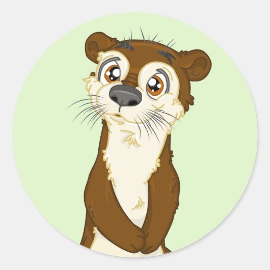 Otter Sticker (Voorkant)