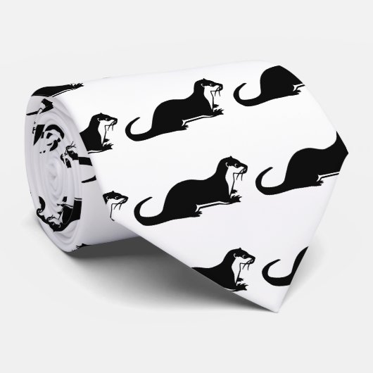 otter stropdas (Opgerold)