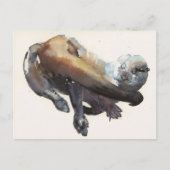 Otter Study I - Talisker Briefkaart (Voorkant)