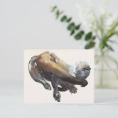 Otter Study I - Talisker Briefkaart (Staand voorkant)