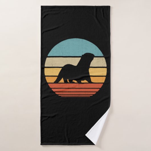 Otter Style 60s 70s Mannen Badhanddoek (Badhanddoek)