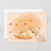 Otter Summer Briefkaart (Voorkant / Achterkant)