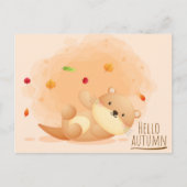 Otter Summer Briefkaart (Voorkant)