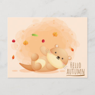 Otter Summer Briefkaart