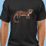 otter t-shirt<br><div class="desc">Een ietwat verdacht ogende otter voor liefhebbers van wilde dieren. Originele kunst van Nic Squirrell.</div>
