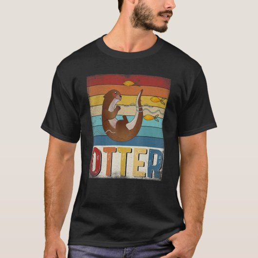 Otter  t-shirt (Voorkant)