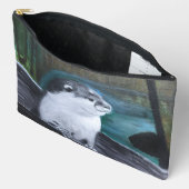Otter Travel Pouch Cosmetic Toiletry Bag Etui (Open)
