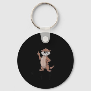 Otter Twinkle Little Snitch Bemoei Je Niet Met and Sleutelhanger