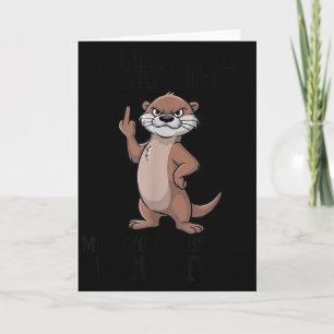 Otter Twinkle Little Snitch Mind Your Business Neu Kaart