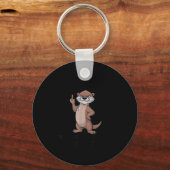 Otter Twinkle Little Snitch Mind Your Business Nos Sleutelhanger (Voorkant)