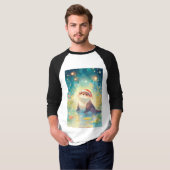 Otter Vakantie Gloed T-shirt (Voorkant volledig)