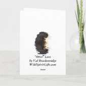 OTTER VALENTIJNSDAG KAART (Achterkant)
