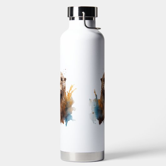 otter waterfles (Links)