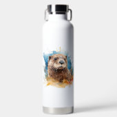 otter waterfles (Voorkant)
