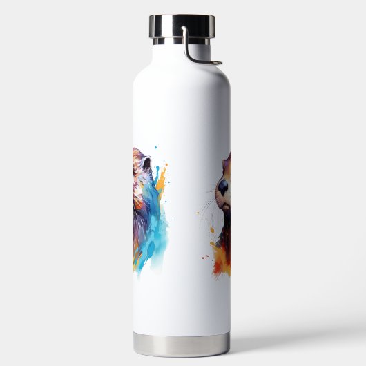 otter waterfles (Links)