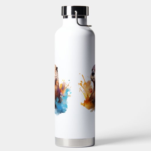 otter waterfles (Links)