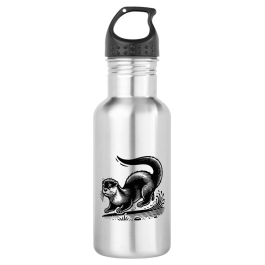 Otter  waterfles  (Voorkant)