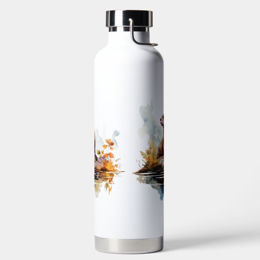 otter waterfles (Links)