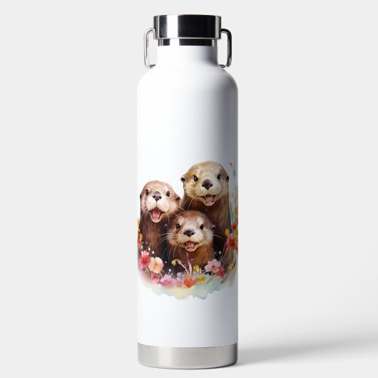 otter waterfles (Voorkant)