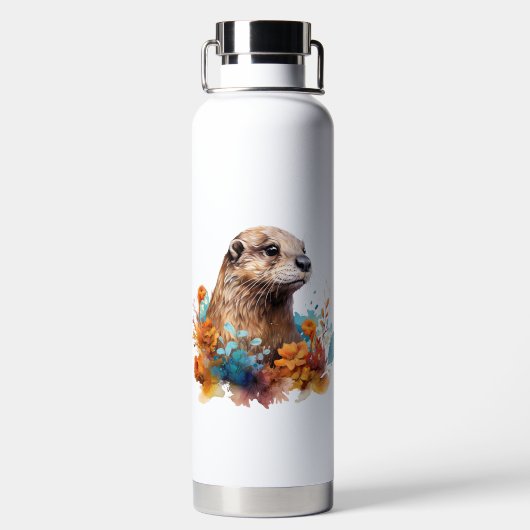 otter waterfles (Achterkant)