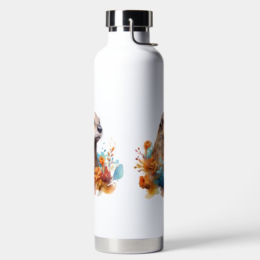 otter waterfles (Links)