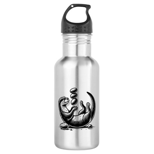 Otter  waterfles  (Voorkant)