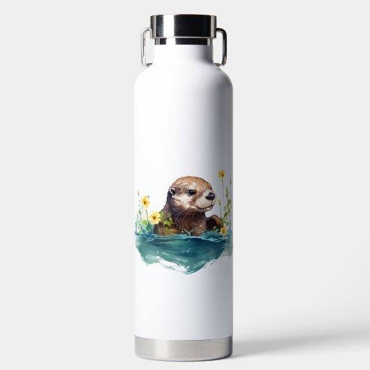 Otter Waterfles (Voorkant)