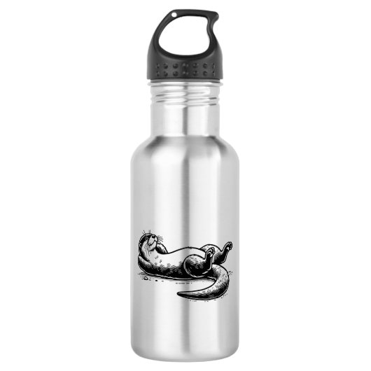 Otter  waterfles  (Voorkant)