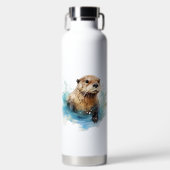 otter waterfles (Voorkant)
