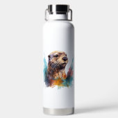 otter waterfles (Achterkant)