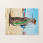 Otter Wearing Mankini Legpuzzel (Horizontaal)
