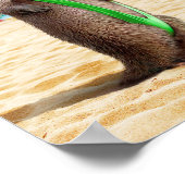 Otter Wearing Mankini Poster (Hoek)