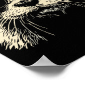 Otter Wearing Sungles Graphic Otter Shirt Men Wome Poster (Hoek)