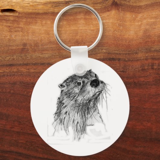 Otter Whiskers Sleutelhanger (Voorkant)