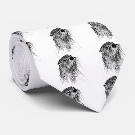 Otter Whiskers Stropdas (Opgerold)