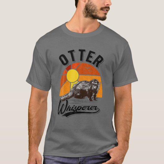 Otter Whisperer Otter T-shirt (Voorkant)
