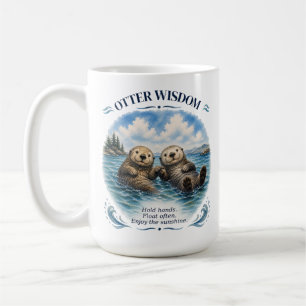 Otter Wijsheid Waterverf Inspirerend Koffiemok