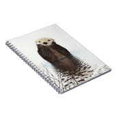 Otter Wildlife Image Notitieboek (Rechterzijde)