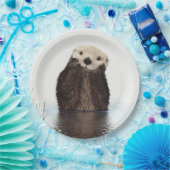 Otter Wildlife Image Papieren Bordje (Feest)