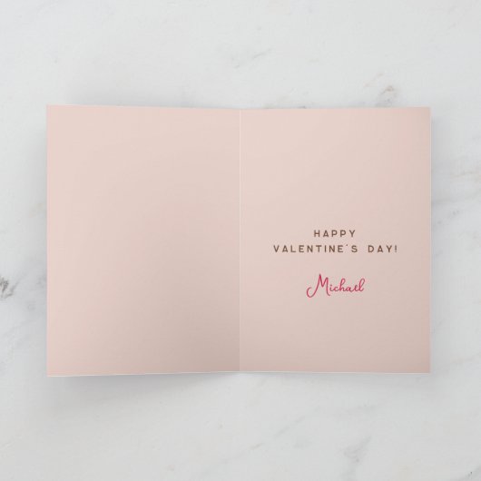 Otter wordt mijn valentijn Grappige Cute Kids Vale Feestdagen Kaart (Binnen)