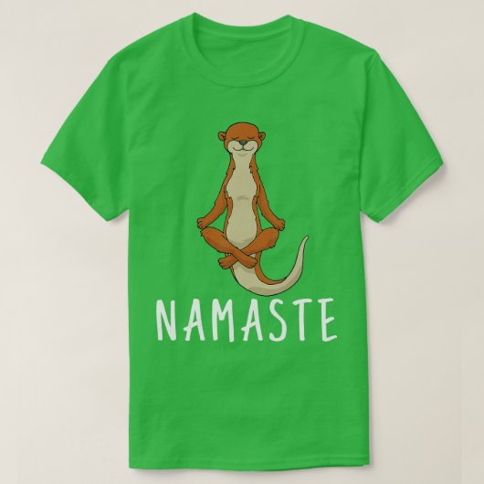 otter yoga - 1 t-shirt (Design voorkant)