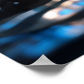 Otter Zwemt Poster (Hoek)