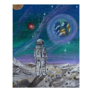 Otterbox Hoesje-handgemaakte kunst- Aardse view Perfect Poster