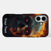 Otterbox Inferno Skull: De eeuwige vlam Case-Mate iPhone Case (Achterkant (horizontaal))