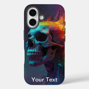 Otterbox Inferno Zombie Skull Infernal Flame iPhone 16 Hoesje