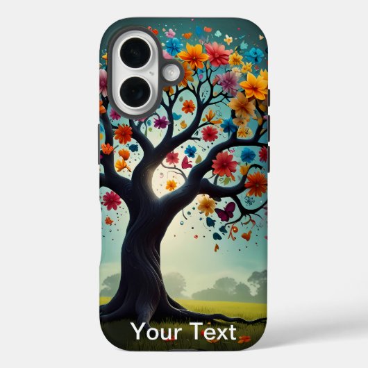 Otterbox Space Flower Blooms Natuur & Wildlife Case-Mate iPhone Case (Achterkant)