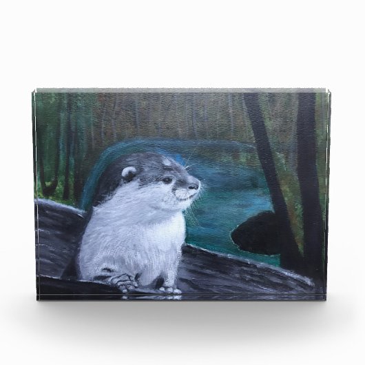 Otterfoto blok (Voorkant)