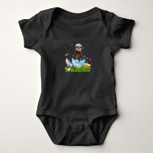 ottergift | Andere pup heerlijk Romper (Voorkant)