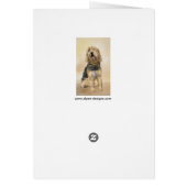 Otterhondschildering - Kute Original Dog Art (Achterkant)